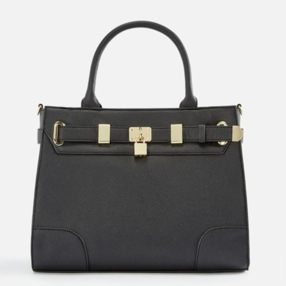 JustFab Bags Green Satchel Purse Poshmark